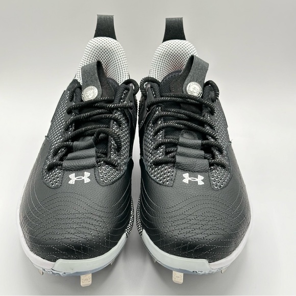 Under Armour Harper 7 Elite Low ST HOVR Baseball Cleats Sz 12 Black 3025582-001 - Picture 3 of 7